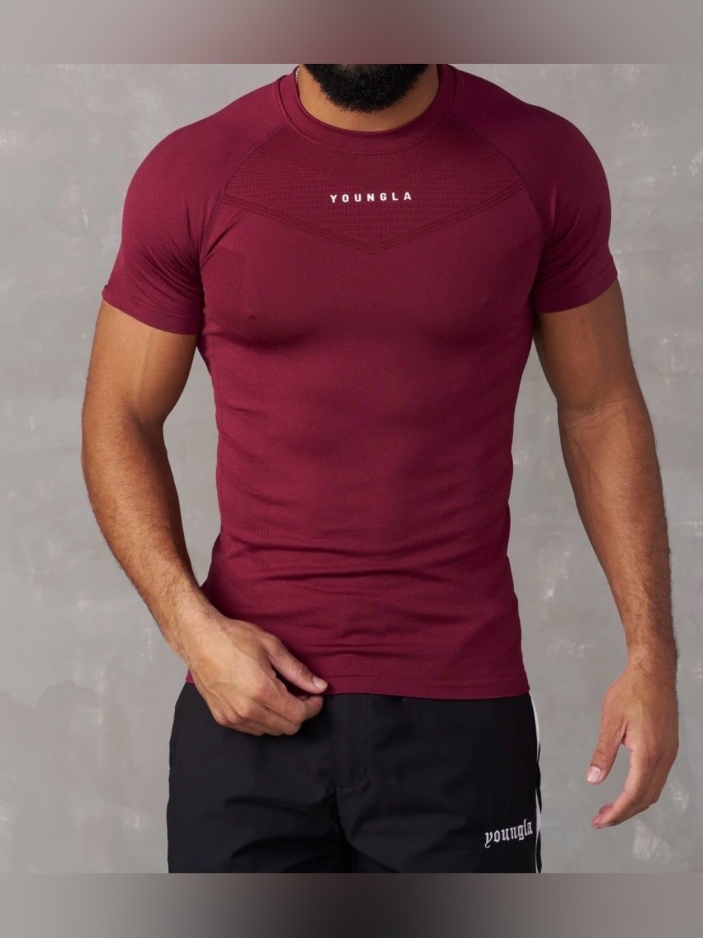 475 SUPERVILLAIN
COMPRESSION TEES- Burgundy